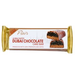 Flair Dubai Ajwa Dates Chocolate Cake Bar 40g