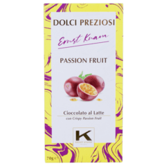 Dolci Preziosi Ernst Knam Milk Chocolate With Crispy Passion Fruit 70g