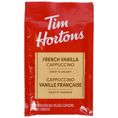 Tim Hortons French Vanilla Cappuccino Sweet And Creamy 28 G