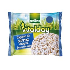 Gullon Vitalday Brown Rice Cakes 28 8g