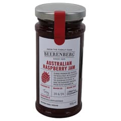 Beerenberg Gluten Free Vegan Australian Raspberry Jam 300g