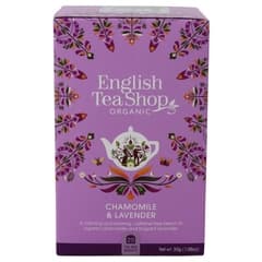 English Tea Shop Organic Chamomile Lavender 20 Tea Bags