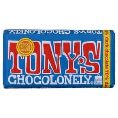 Tony S Chocolonely Dark Chocolate 70 Cocoa 180g