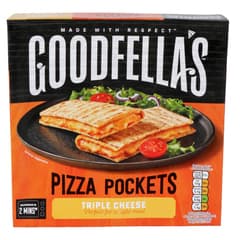 Goodfellas Triple Cheese Pizza Pockets 250g