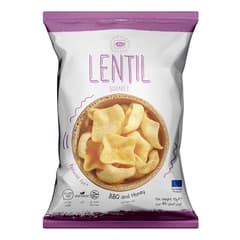 Topsy Gluten Free Vegetarian Lentil Squares Bbq And Honey 45g