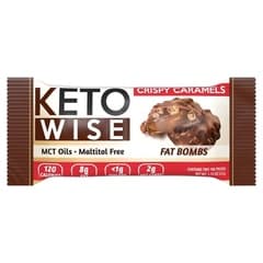 Keto Wise Fat Bombs Crispy Caramels 32g