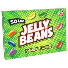Zed Candy Sour Jelly Beans 7 Tangy Flavours 100g