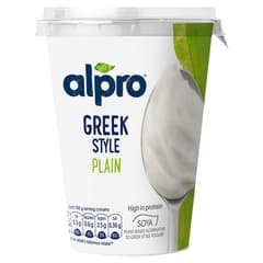Alpro High In Protein Greek Style Plain 400g