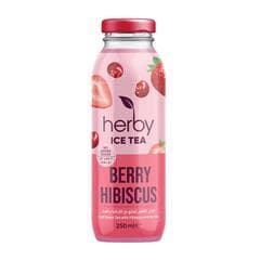 Herby Ice Green Tea With Berry And Hibiscus 250ml