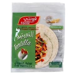 Fonte Oat Tortilla 8" 6 pcs 250 g