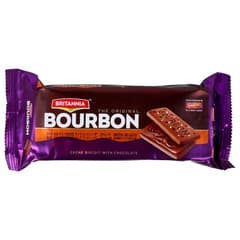 Britannia The Original Bourbon Creme Biscuit With Chocolate 100g