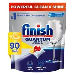 Quantum All in 1 Lemon Sparkle Dishwasher Tabs