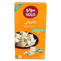 Solo Ravioli Ricotta Spinach 600g