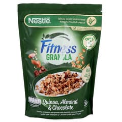 Fitness Crunchy Oats Granola With Chocolate Almonds And Quinoa 350g