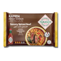 Tabasco Ramen Instant Noodles Savory Spiced Beef 75g