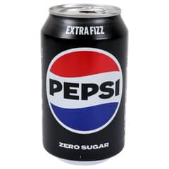 Pepsi Zero Sugar Carbonated Soft Drink 330 Ml