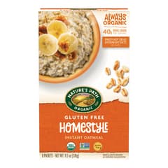 Natures Path Organic Gluten Free Homestyle Oatmeal 320g