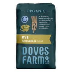 Doves Farm Organic Wholemeal Rye Flour 1kg