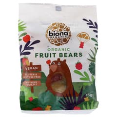 Biona Organic Fruit Bears Candy 75 G