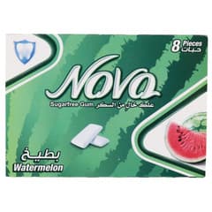 Nova Watermelon Sugar Free Gum 11 Dot 2g