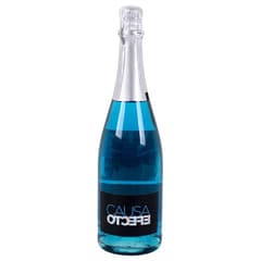 Causa Efecto Sparkling Blue Non Alcoholic Sparkling Grape Juice 75cl