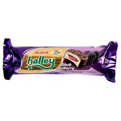 Ulker Halley Chocolate Sandwich With Marshmallow And Blackberry 74g