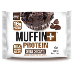 Bake City Muffin Protein Double Chocolate 4oz