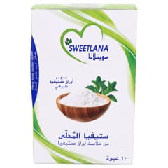 Sweetlana Stevia Sweetener 100 Sachets
