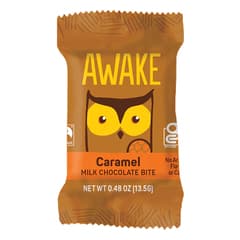 Awake Gluten Free Caffeinated Caramel Milk Chocolate Bite 13 Dot 5 G