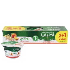 Activia Peach Cereal Greek Yoghurt 2 1 150 G