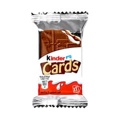 Cards Wafer Biscuits with Creamy Milk & Cocoa Filling