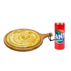 Danube Bakery Manageesh Labneh with Honey + Fanta Strawberry 320 ml