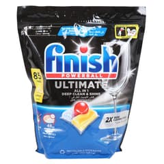 Finish Powerball Ultimate All In 1 Dishwasher Tablets Lemon 85 Tabs 1096 Dot 5 G