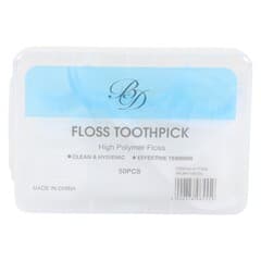 B And D Floss Toothpicks 50 Pcs