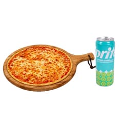 Danube Bakery Manageesh Cheese With Sauce + Sprite Citrus & Mint Flavoured 320ml