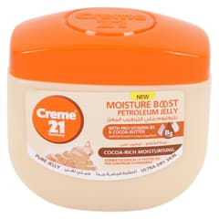 Creme 21 Moisture Boost Petroleum Jelly Cocoa Rich Moisturising With Pro Vitamin B Cocoa Butter For Ultra Dry Skin 100 Ml