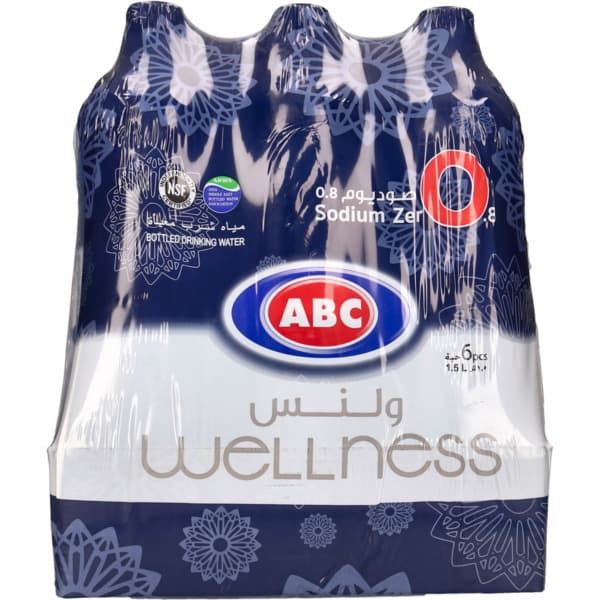 ABC Wellness Drinking Water 6X1.5L