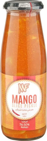 MF Hot Mango Sliced Pickle 450G