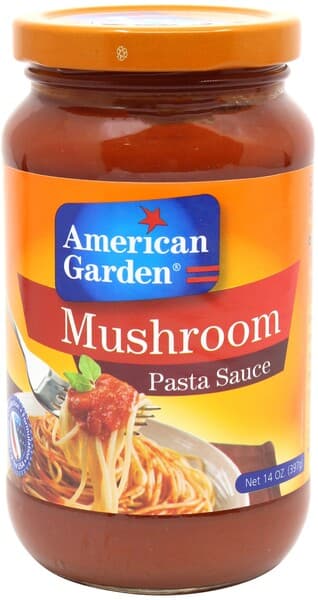 American Garden Mushroom Pasta Sauce 397Ml
