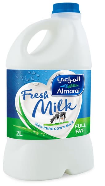 Almarai Fresh Full Fat Milk 3% 2L