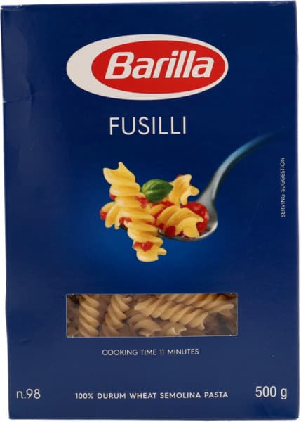 Barilla Fusilli Pasta No. 98 500G