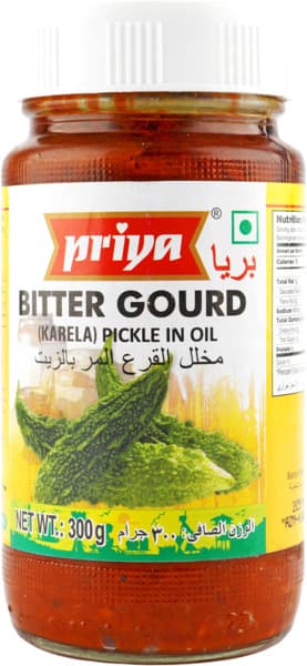 Priya Pickle Karela Bitter Gourd 300G