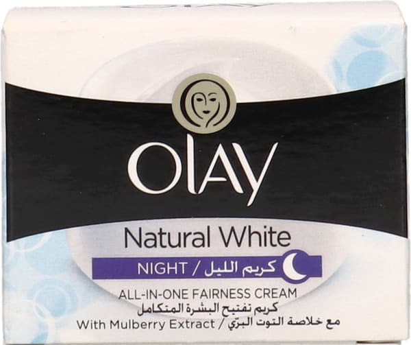 Olay Natural White Night Crème Apple 50G