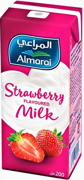 Almarai Long Life Milk Strawberry 200Ml