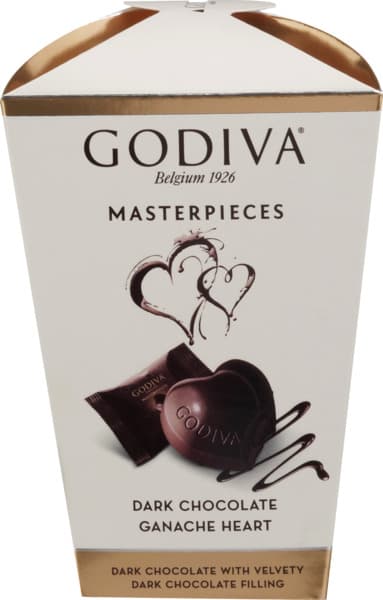 Godiva Dark Chocolate Ganache Heart 117G