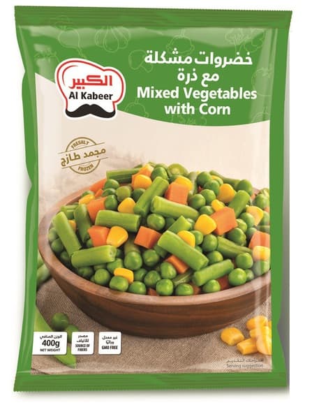 Al Kabeer Mixed Vegetables 400G