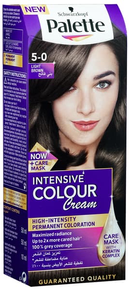 Schwarzkopf Palette Intensive Color Cream Light Brown 5-0 110Ml
