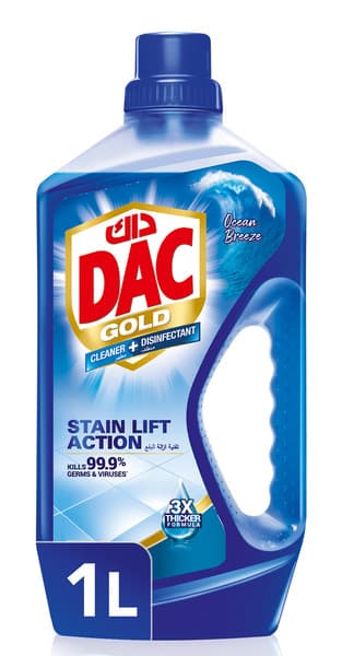 Dac Gold Ocean Breeze Disinfectant Liquid Cleaner