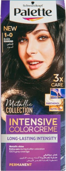 Schwarzkopf Palette Intensive Color Cream 1-0 Black 110Ml