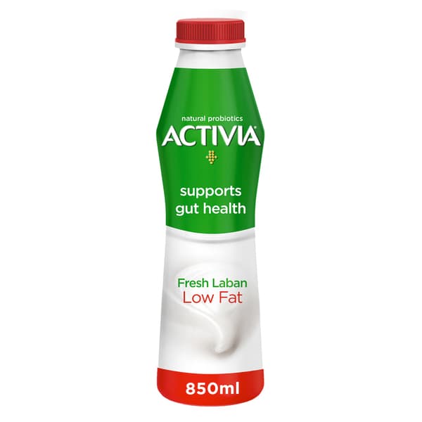 Activia Fresh Laban Low Fat 850Ml